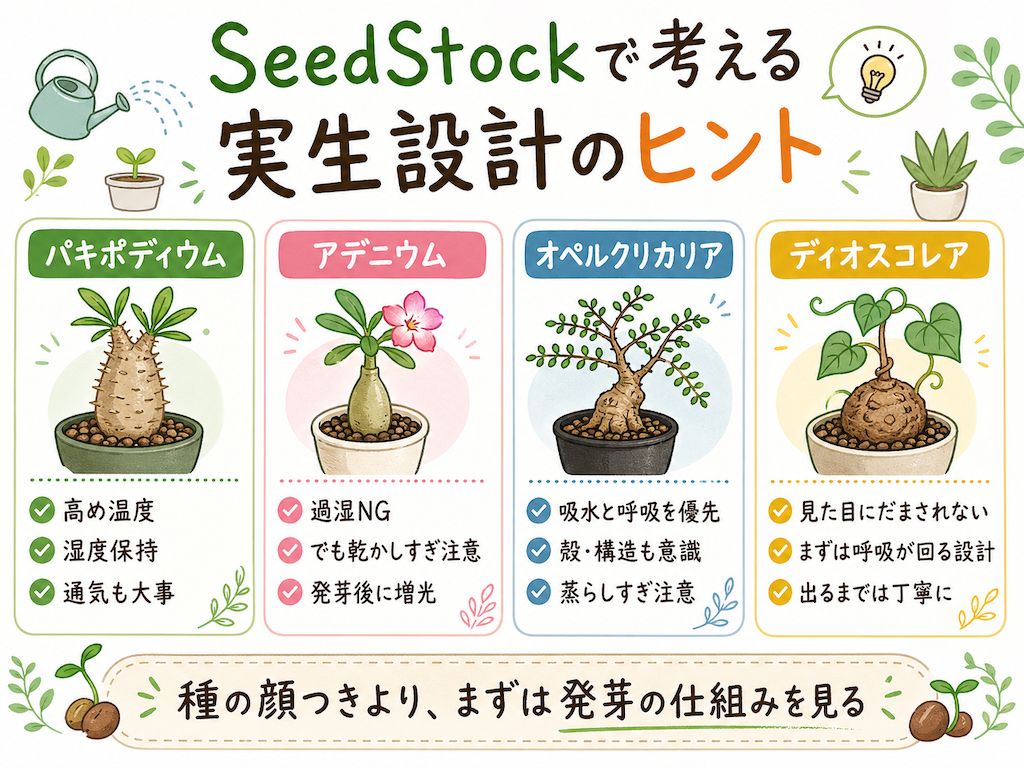 種ごとの違い