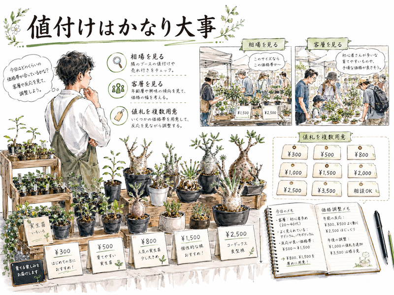 値付けはかなり大事