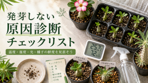 発芽しない原因診断
