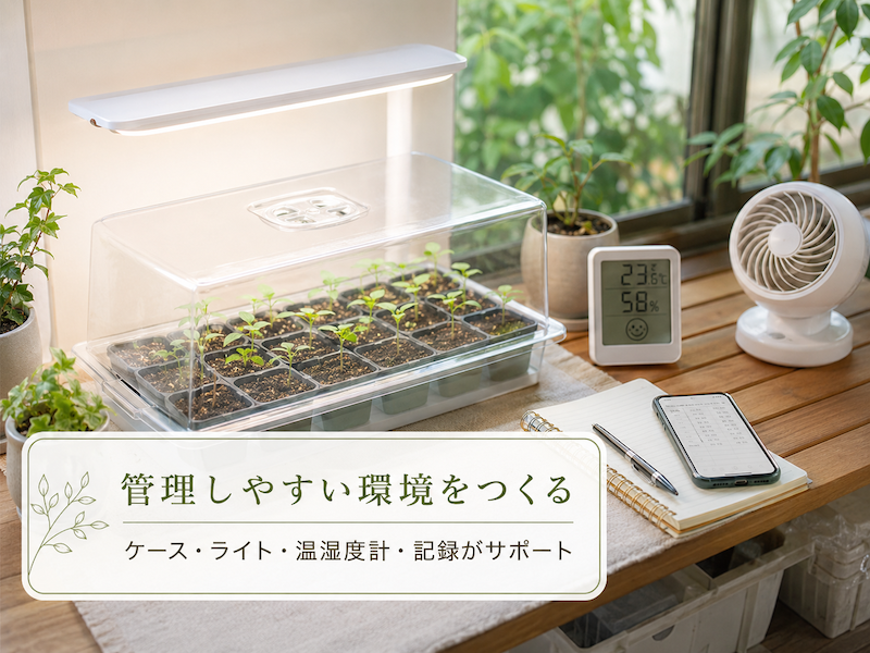 管理しやすい環境